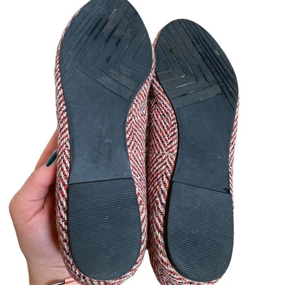 Nicole Bauble Flats Red Size 7 - Picture 8 of 8
